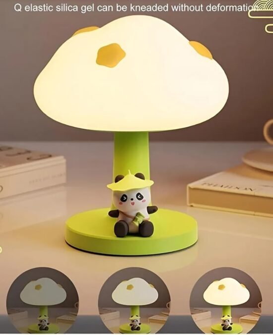 Popo Panda Soft Silicone Night Light , Popo panda lamp