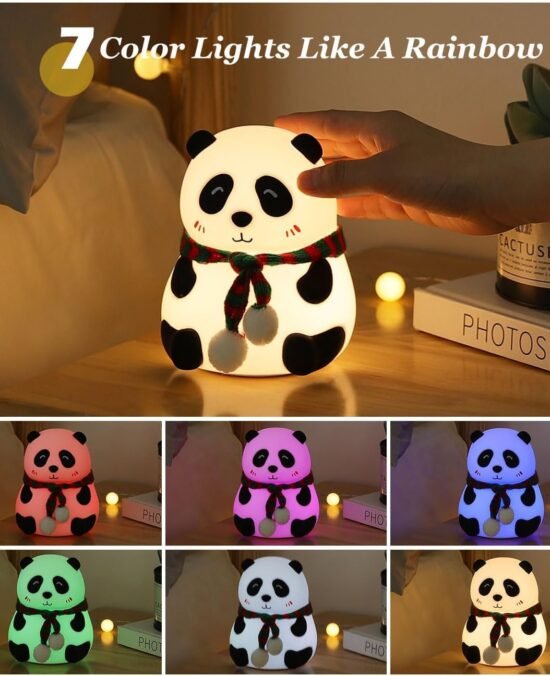 Panda Silicone Night Light , Panda lamp