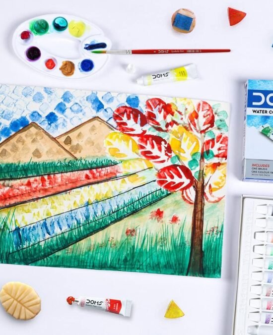 Doms 12 Shades Water Color Paint Tube Set