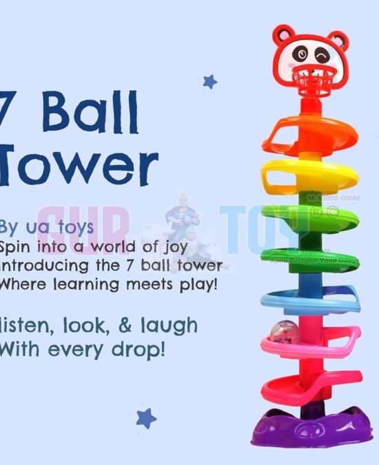 Ball spiral tower 7 layer