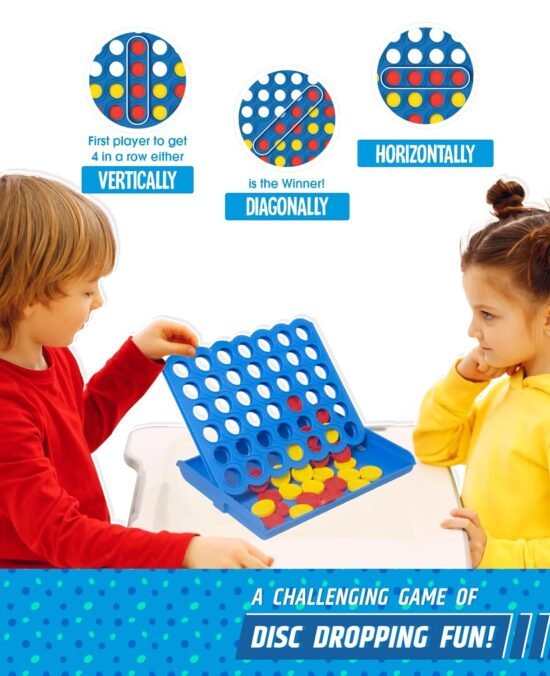 Funskool Strike 4, Classic Disc Dropping Game,