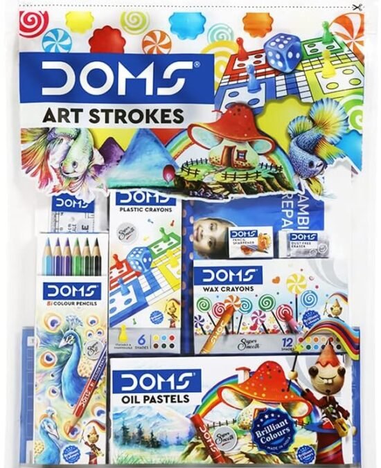 DOMS Gifting Range for Kids Art Strokes Kit
