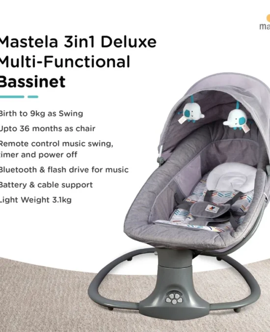 MASTELLA 3 IN 1 ELECTRIC BABY SWINGS