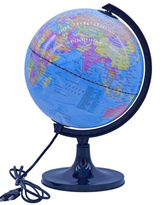 World Globe 8 Inch With Led Light