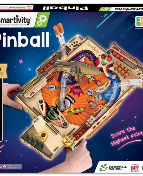 Smartivity Pinball Machine STEM DIY Fun Toy,