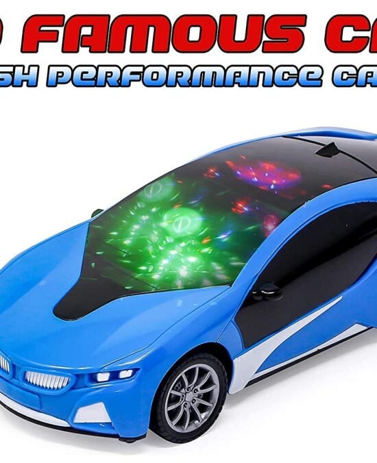 Fratelli Kids Remote Control 3D Famous Car Toy with Lights