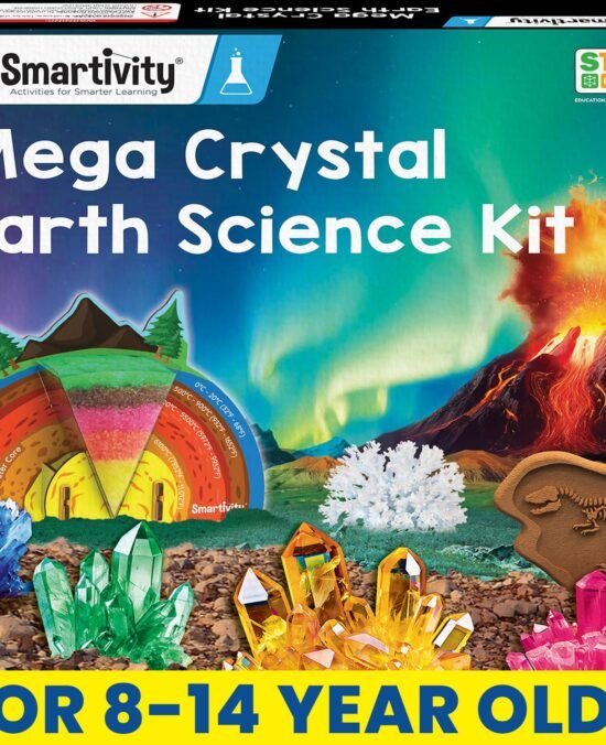 Smartivity Mega Crystal Earth Science Kit