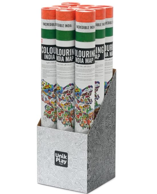 Unik Play Colouring Maps