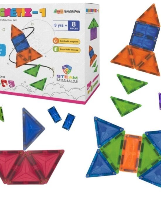 Learning Steps Magnetix-1 Construction Set – 8-Piece
