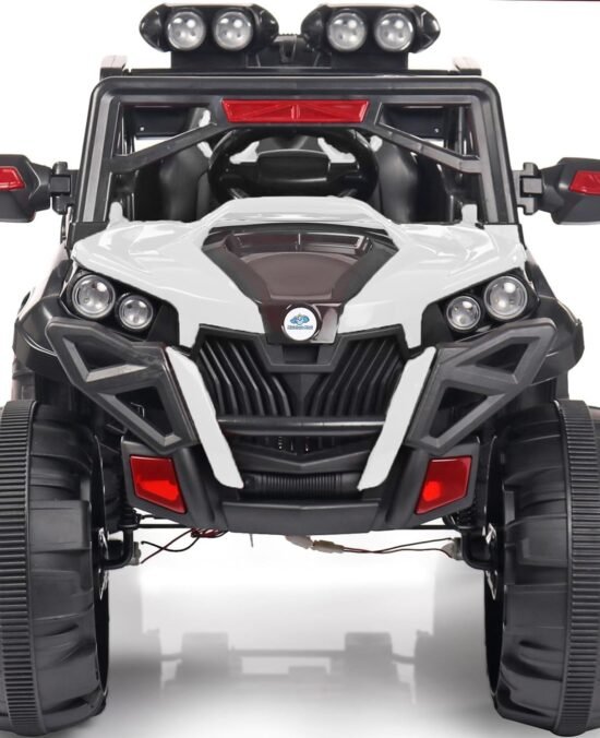 SBT Small Boy Toys 2188 White Ride on Jeep